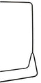 Gerimportport - staand kledingrek - zwart - ijzer - 80 x 44 x 145 cm