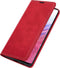 Just in Case Samsung Galaxy A53 - Wallet Case - Magnetische sluiting en pasjesvakjes - Rood