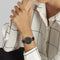 Pierre Cardin Belleville PC Monogram CBV.1502 Horloge - Leer - Zwart - Ø 31 mm