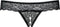 Obsessive - Miamor Kruisloze String Zwart L/XL