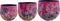 TS Collection - Bloempot Fiesta fuchsia - 24x21 - Metaal & Epoxy - Exclusieve woonitems voor binnen - Handgemaakt - Unieke print - Designed by Lammie