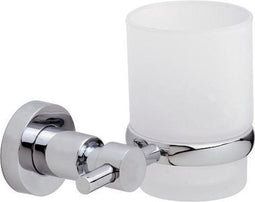 tesa® Loxx tandenborstelhouder voor wandmontage, verchroomd metaal, zelfklevend