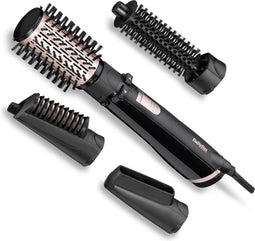 BaByliss AS200E - Föhnborstel - Roterend met 4 opzetstukken - Zwart