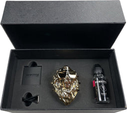 Somstyle Luxe Autoparfum met Houder - Zoete Geur Auto - Luchtverfrisser – Lion Goud