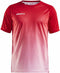 Craft Pro Control Fade - Korte Mouw Shirt - Ergonomisch ontwerp - Rood