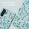 iMoshion Hoesje Geschikt voor Samsung Galaxy A54 (5G) Hoesje Met Pasjeshouder - iMoshion Design Bookcase smartphone - Blauw / Blue Flowers