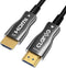 claroc HDMI CABLE FIBER OPTIC AOC 2.0 4K 10M