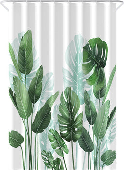 Loti Living Strelitzia - Douchegordijn 120x200 cm - Waterdicht en Anti Schimmel
