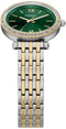 FOSSIL CARLIE - Polshorloge - 28 mm - Groen Zilver Goud