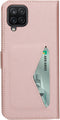Mobiparts Classic Wallet Case - Samsung Galaxy A12 (2021) - Ruimte voor pasjes - Roze