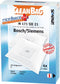 CleanBag K - Stofzuigerzak Microfleece+ - 4 lagen - Doos (4 stuks)
