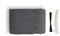 909 Outdoor - Balkonscherm - Grijs - 5 m x 90 cm - Privacyscherm - Zonnescherm - Incl. Touw,