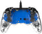 Nacon Officieel gelicenseerde Illuminated Wired Compact Controller - PS4 - Bedraad - Blauw