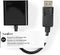 Nedis DisplayPort-Adapter - DisplayPort Male - VGA Female 15p - 1080p - Vernikkeld - Recht - 0.20 m - Rond - PVC - ABS - Zwart - Label