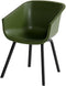 Hartman Amalia Element Tuinstoel - Zwart/Mosgroen