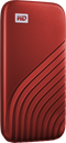 WD My Passport SSD (v3) - 500GB - Leessnelheid 1050MB/s - Rood