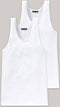 Schiesser Authentic - Onderhemd - 95% katoen - Wit