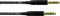 Cordial CFM 0.6 VV - Jackplug Instrumentenkabel 6,3 mm - 0,60 m Zwart
