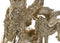Decoratieve figuren Home ESPRIT Gouden Leeuw 20 x 10,5 x 17,5 cm 29 x 13 x 25 cm (2 Stuks)