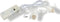 Dickensville Kerstverlichting 2x Led 190 Cm 3v Wit