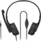 Hama HS-P150 V2 - PC-Office-headset - Flexibele microfoonarm - Zwart