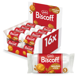 Lotus - Koekjes lotus biscoff sandwich speculooscreme 5 st | 16 stuks
