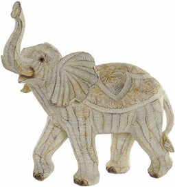 Decoratieve figuren DKD Home Decor Hars Olifant (33.5 x 17 x 35 cm)