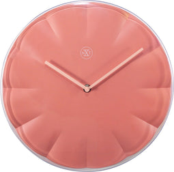 nXt - Wandklok - 20 cm - Plastic - Rood - 'Sweet'