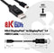 Club 3D CAC-1115 - DisplayPort Kabel - Mini DisplayPort naar DisplayPort 1.4 2 m - Zwart