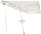 vidaXL - Luifel - vrijstaand - automatisch - 500x350 - cm - crèmekleurig