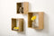 Duraline Kubussen - Wandelement - Creatief ophangen - Beige (set van 3)
