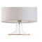 Home ESPRIT - Bureaulamp - Kristal Touw 220 W 60 V 28 x 28 x 45 cm (2 stuks)