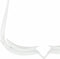 Zoggs Predator Zwembril White, Tint Black Regular Fit