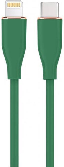 Cablexpert KD24875 - USB-C naar Lightning Kabel - Premium - 1,5 meter - Groen