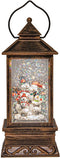 Anna's Collection - Lantern With Snowman In Glitter Water Led Warm...