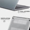 Lunso Geschikt voor MacBook Air 15 inch (2023-2025) cover hoes - case - Vermeer Melkmeisje
