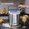 BREND BR-2213 - IJsblokjesmachine - 10 kg per dag - Zilver