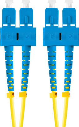 Lanberg FO-SUSU-SD11-0050-YE InfiniBand en Glasvezelkabel 5 m SC