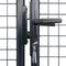 vidaXL - Gaaspoort - 400x150 - cm - gegalvaniseerd - staal - grijs