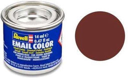 Revell #37 Reddish Brown (Dakpanrood) - Matt - RAL3009 - Enamel - 14ml Verf potje