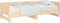 vidaXL - Slaapbank - uitschuifbaar - massief - grenenhout - 2x(90x190) - cm