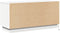 vidaXL - TV-meubel - Wit - 100x38x49 - cm - Bewerkt - hout