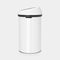 Brabantia Touch Bin - Prullenbak - 60 l - Soft-Touch sluiting - Wit