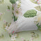 Onderlaken HappyFriday Groen Multicolour 90 x 200 x 32 cm Blommor
