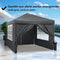 Brixy Partytent - Paviljoen - Easy Up - Opvouwbaar - Met Zijwanden - Waterdicht - Met Draagtas - 300