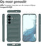 iMoshion Hoesje Geschikt voor Samsung Galaxy S24 Plus Hoesje Siliconen - iMoshion EasyGrip Backcover - Donkergroen