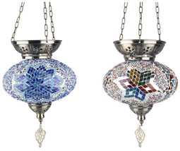 Plafondlamp DKD Home Decor Kristal Metaal Multicolour (25 x 25 x 40 cm) (2 Stuks)