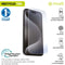 Muvit for Change - Schermbeschermer - 9H Hardheid - Compatibel met iPhone 15 Plus en 16 Plus