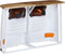 vidaXL - Dressoir - vrachtwagen - massief - mangohout - wit