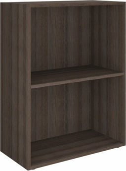 vidaXL - Boekenkast - 60x31x78 - cm - bewerkt - hout - grijs - sonoma - eikenkleurig